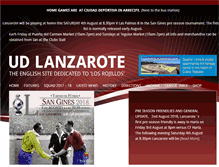 Tablet Screenshot of mercancialanzarote.com